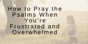 Pray the Psalms